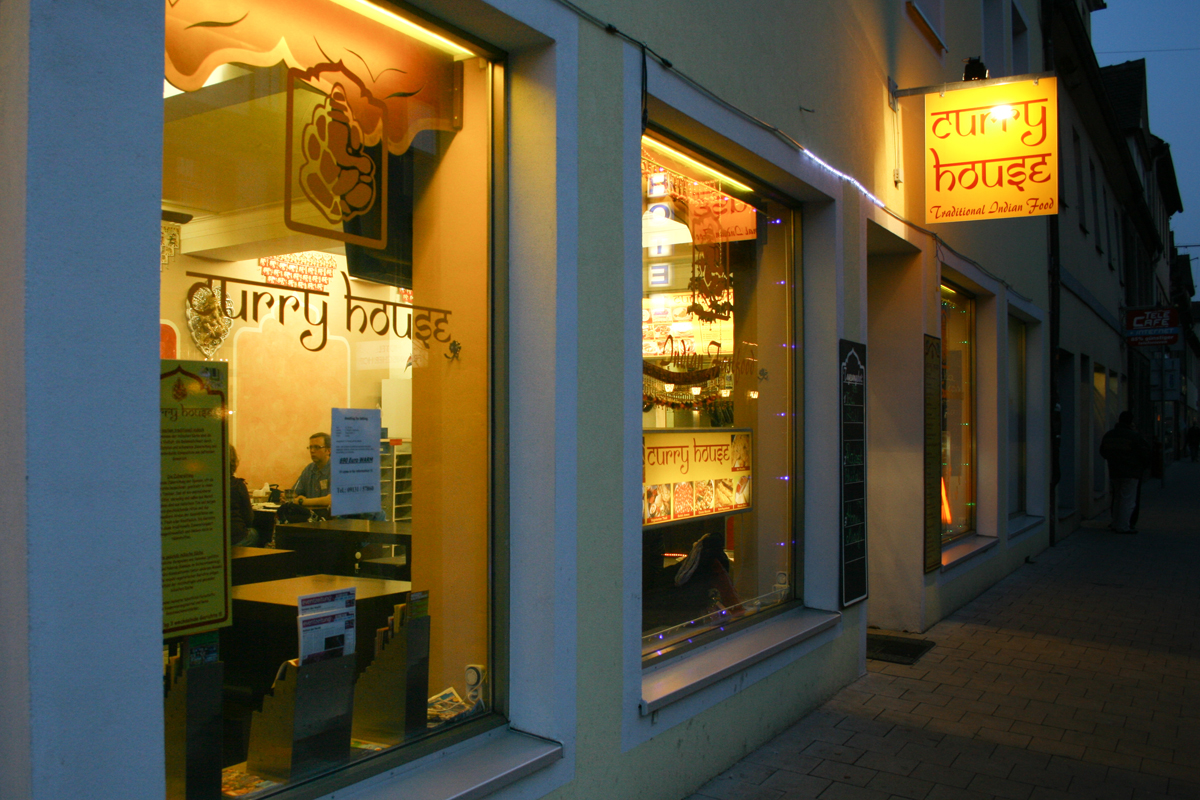 Bestellung Curryhouse Erlangen
